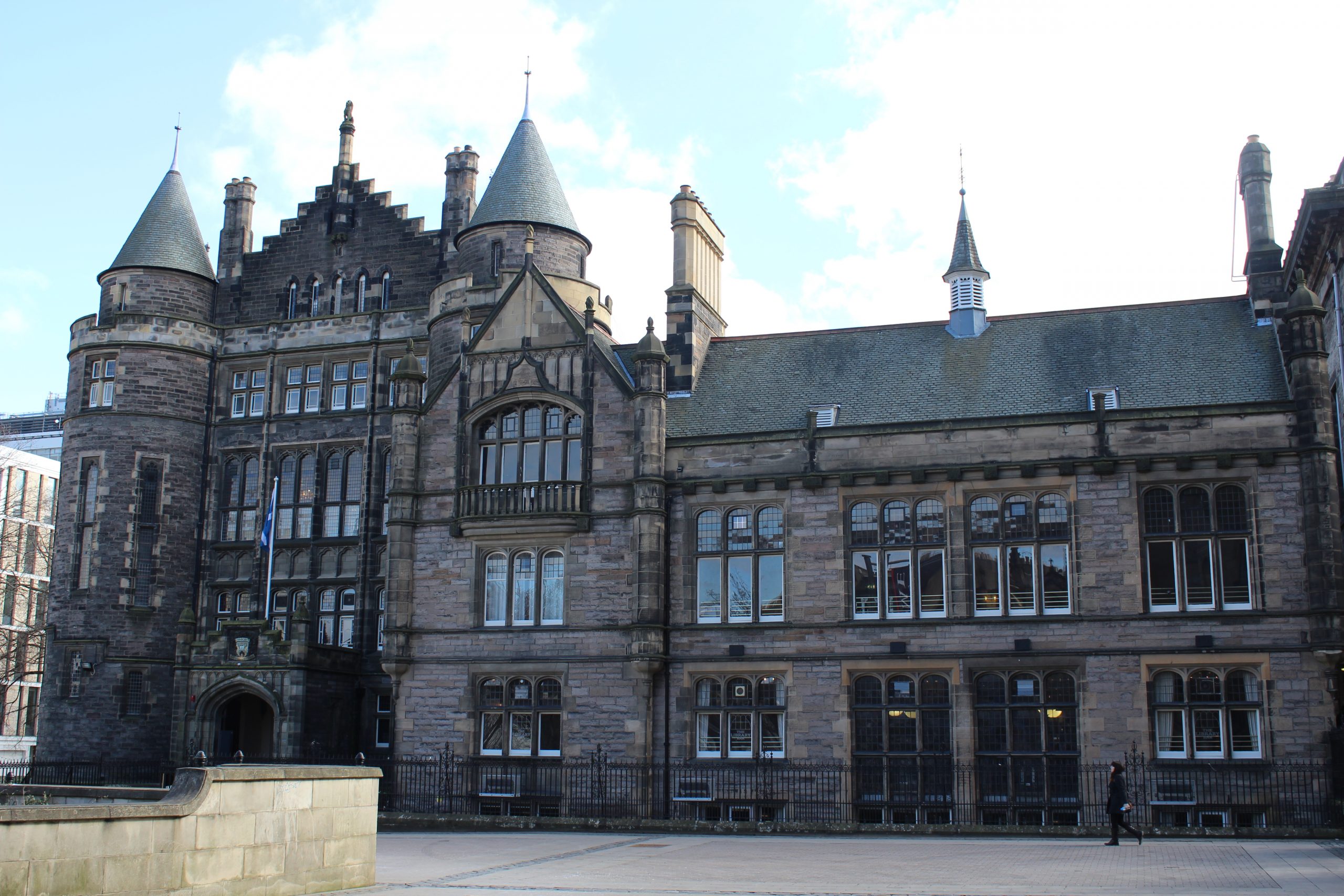 An image of Teviot Row House, Edinburgh University Students' Association building