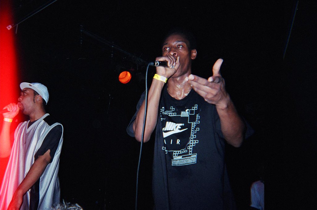 wiley and trim at a concert